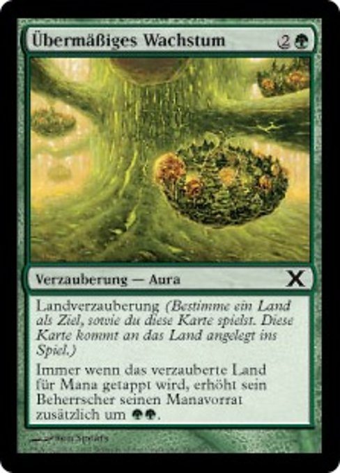 Übermäßiges Wachstum