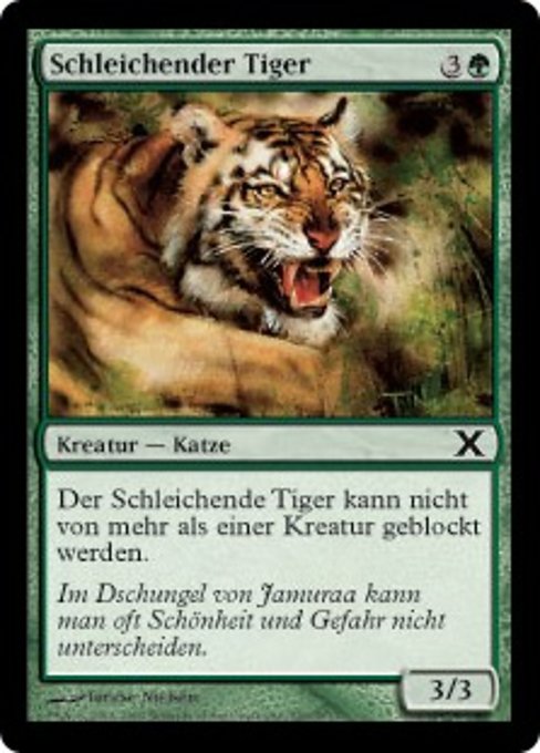 Schleichender Tiger