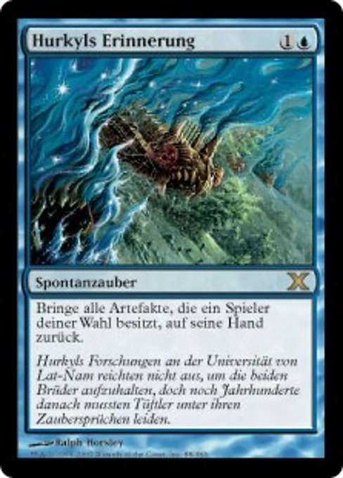 Hurkyls Erinnerung