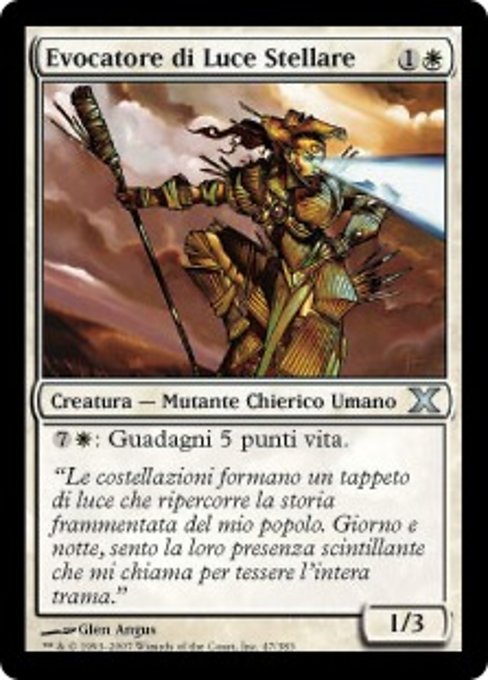 Evocatore di Luce Stellare