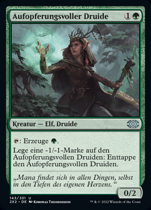 Aufopferungsvoller Druide
