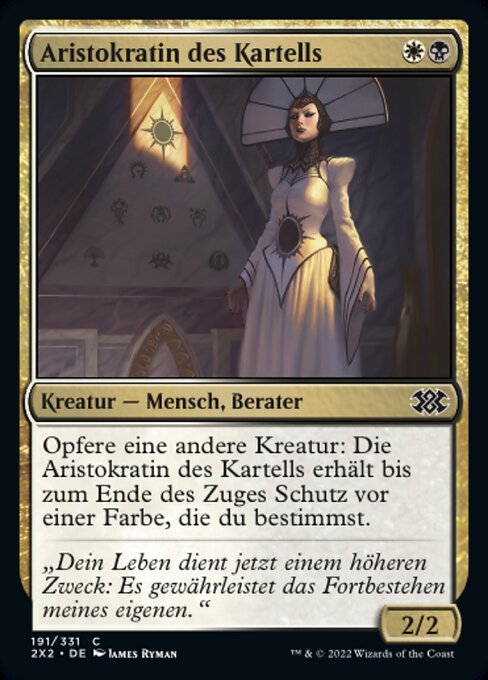 Aristokratin des Kartells
