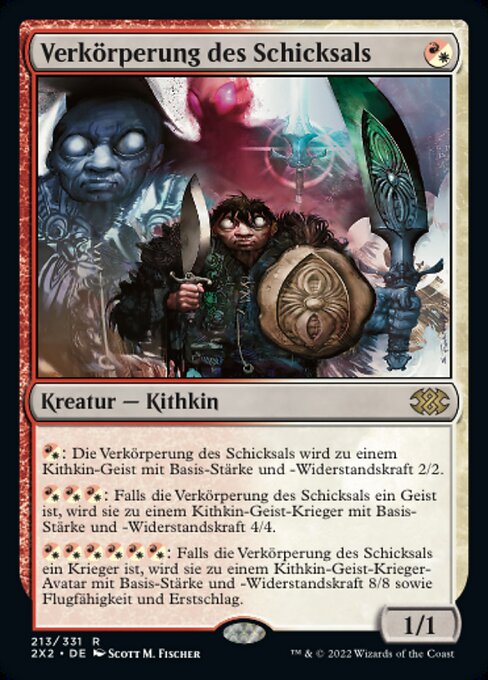 Verkörperung des Schicksals