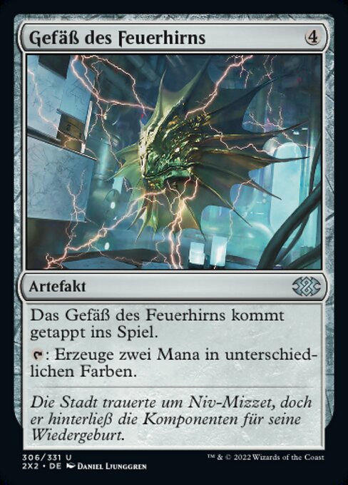 Gefäß des Feuerhirns