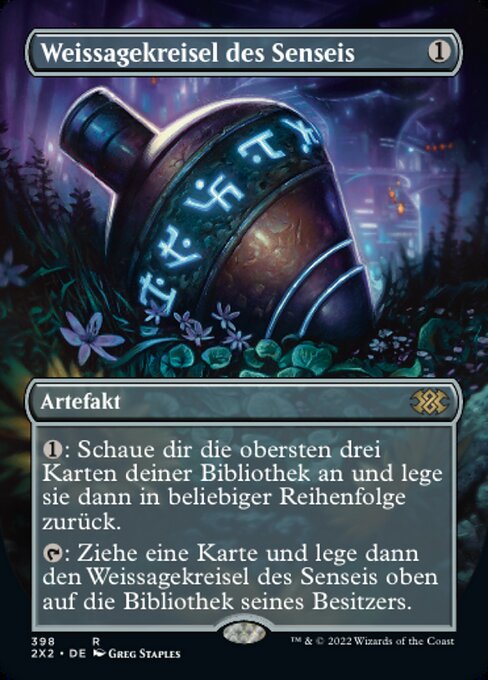 Weissagekreisel des Senseis