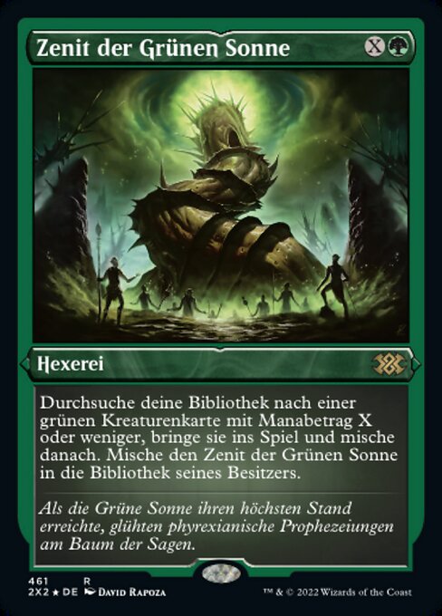 Zenit der Grünen Sonne