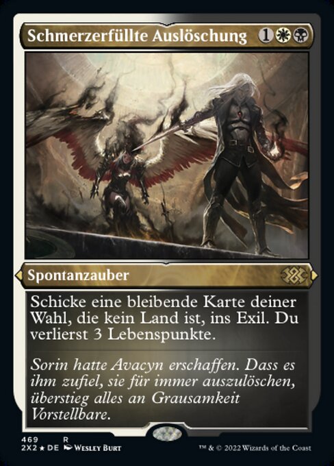 Schmerzerfüllte Auslöschung