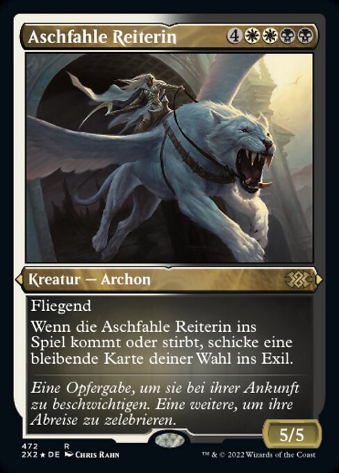 Aschfahle Reiterin