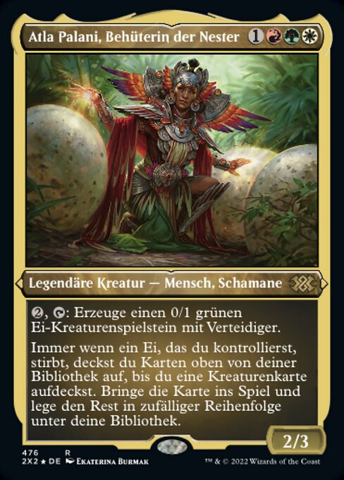 Atla Palani, Behüterin der Nester