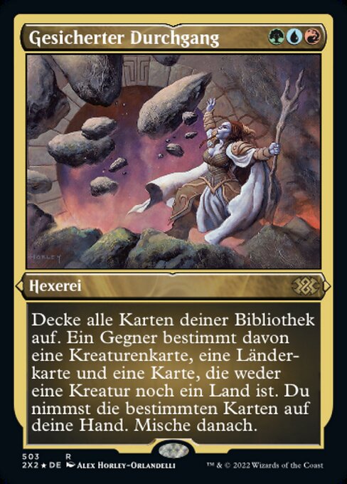 Gesicherter Durchgang