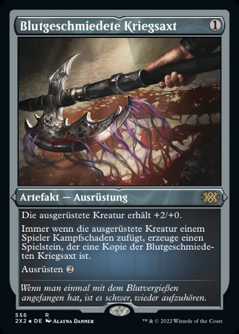 Blutgeschmiedete Kriegsaxt