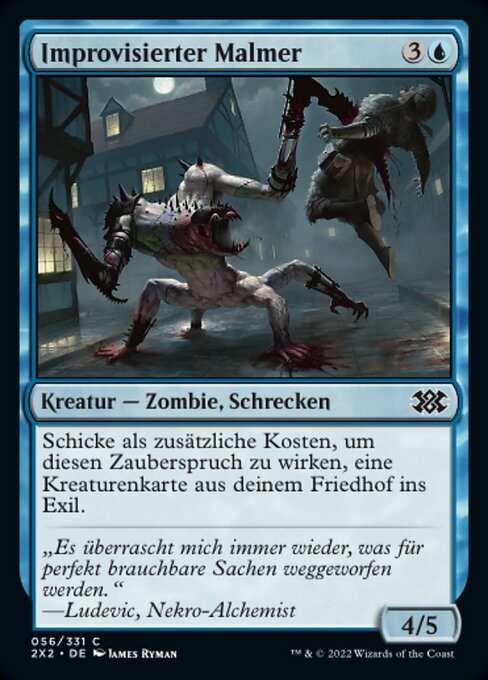 Improvisierter Malmer