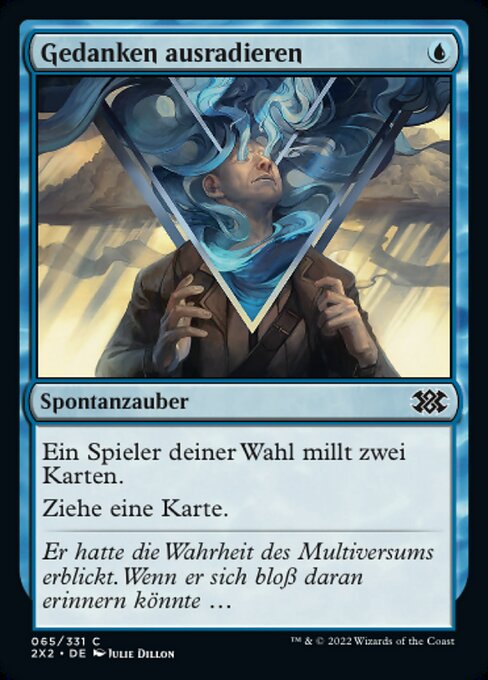 Gedanken ausradieren