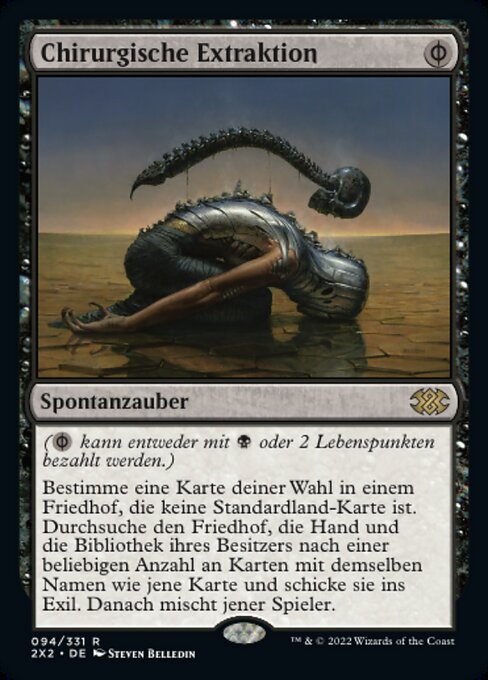 Chirurgische Extraktion