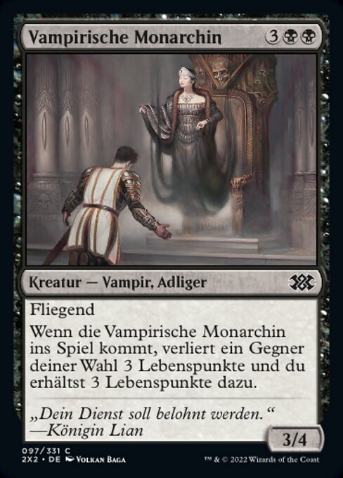 Vampirische Monarchin