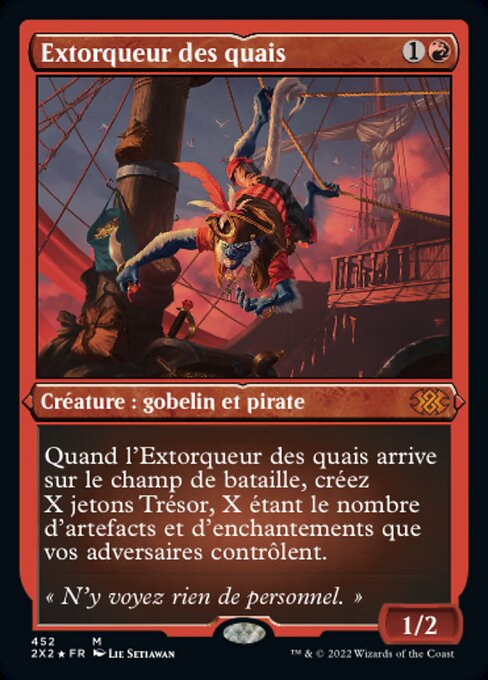 Extorqueur des quais