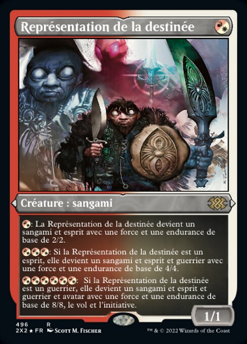 Représentation de la destinée