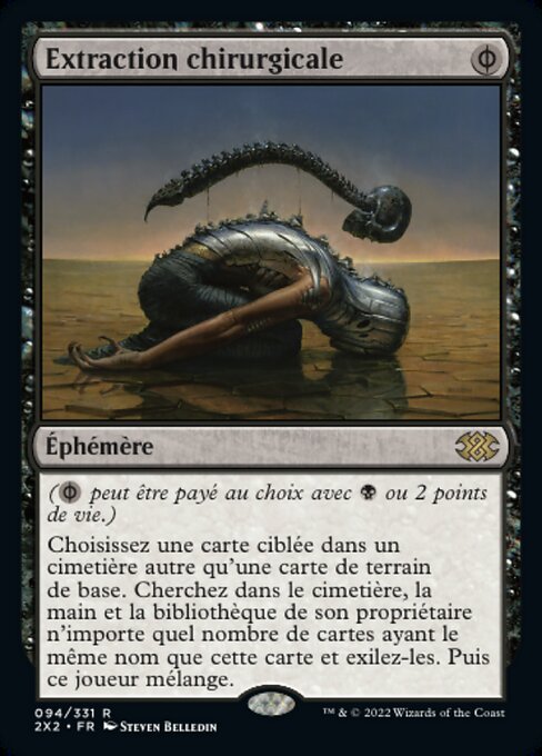 Extraction chirurgicale