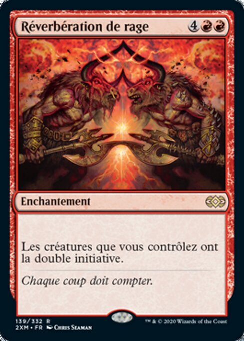 Réverbération de rage