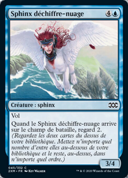 Sphinx déchiffre-nuage