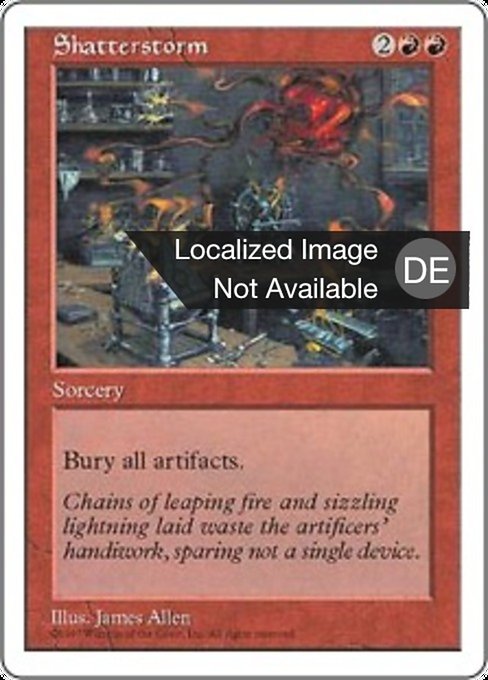 Zerschmetternder Sturm