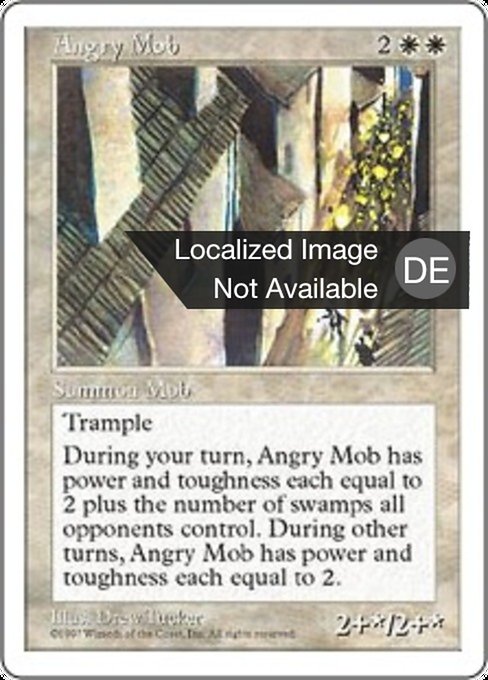 Aufgebrachter Pöbel