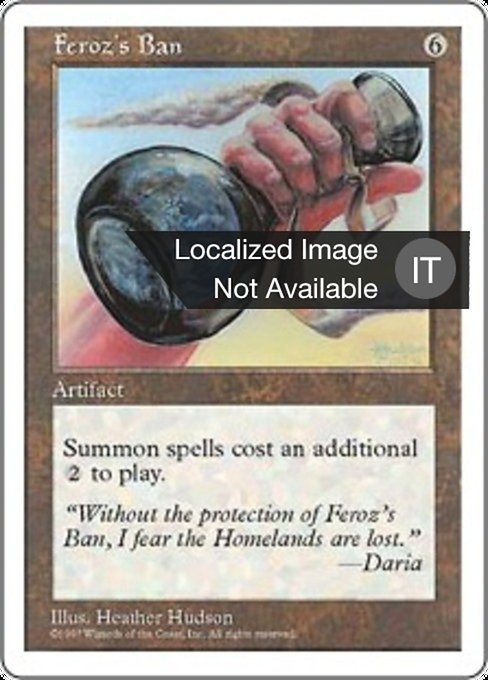 Feroz's Ban