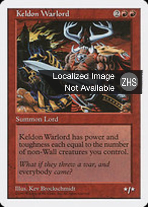 Keldon Warlord