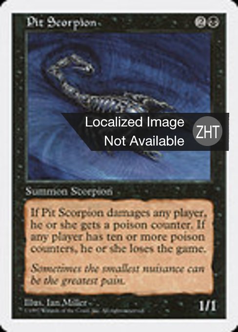 Pit Scorpion