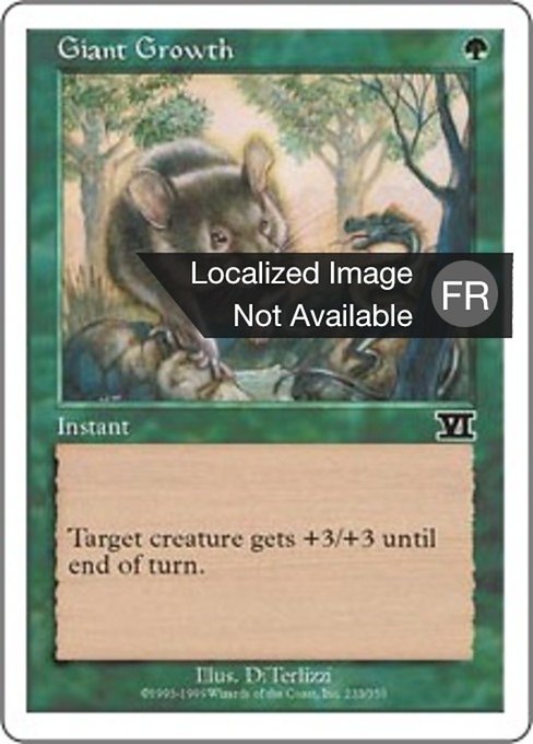 Croissance gigantesque