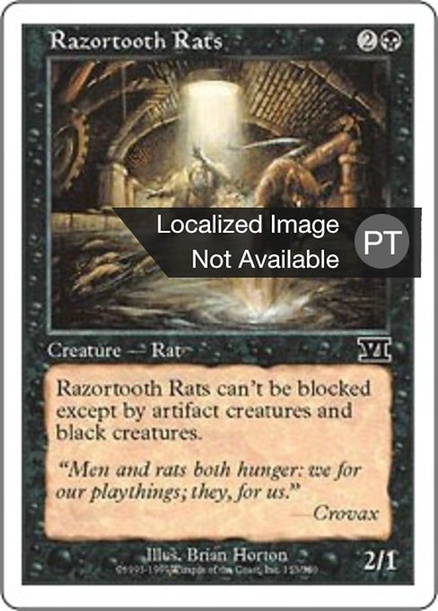 Ratos de Dentes Navalhados