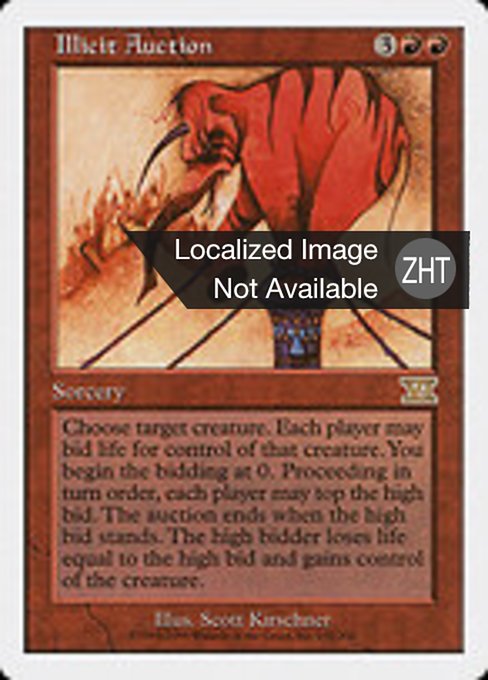 Illicit Auction