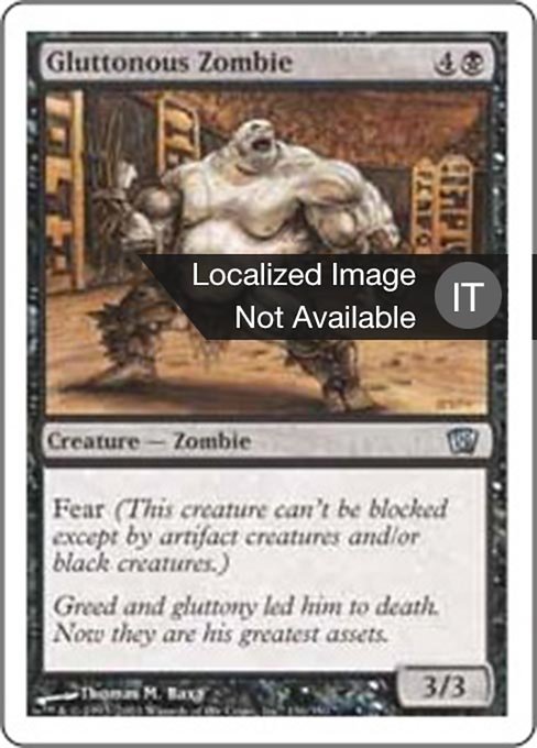 Gluttonous Zombie