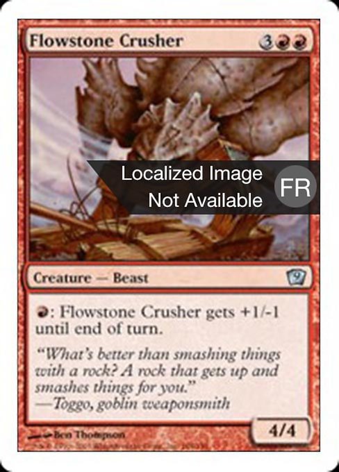 Écrabouilleur de fluipierre