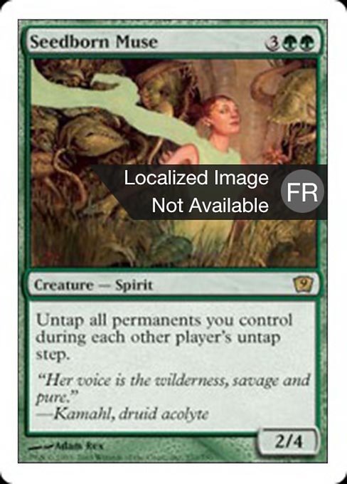 Muse née des graines