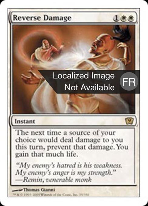 Inversion des dégâts