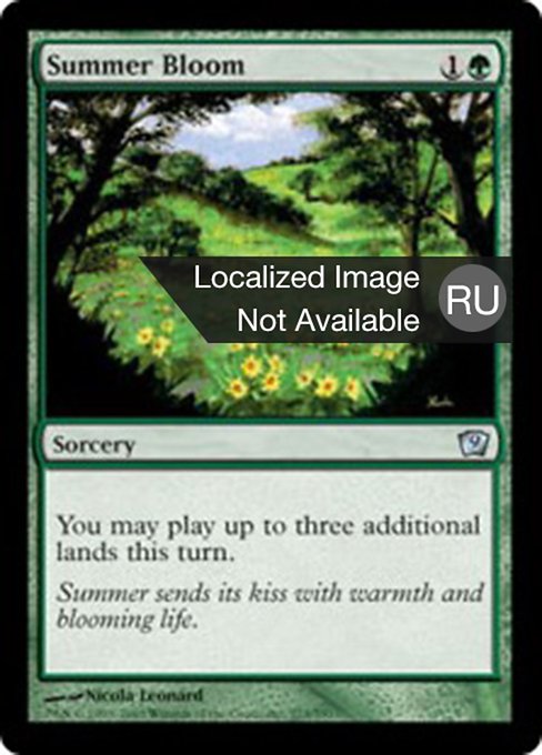 Летнее цветение