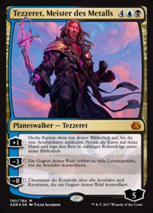 Tezzeret, Meister des Metalls