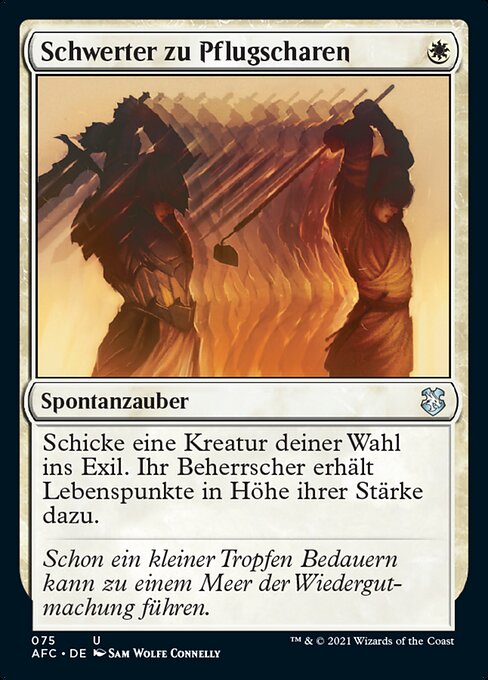 Swords to Plowshares