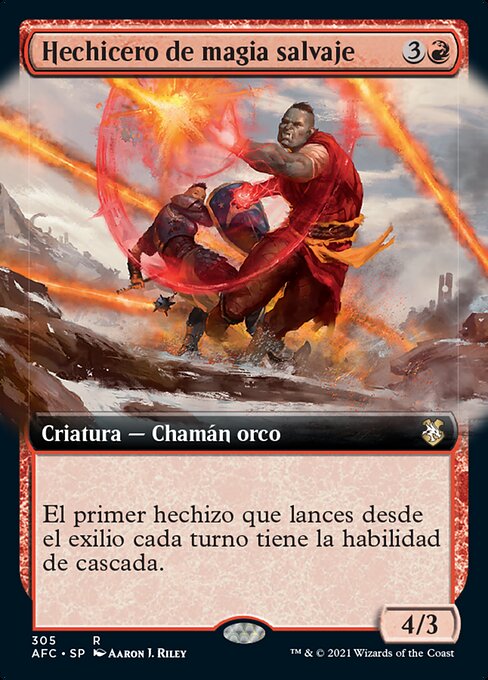 Hechicero de magia salvaje