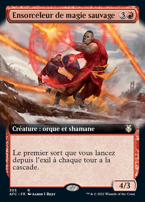 Ensorceleur de magie sauvage