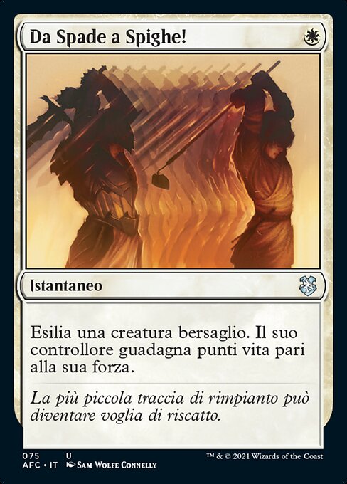 Da Spade a Spighe!