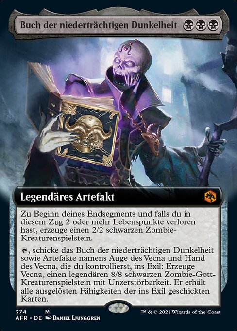 Buch der niederträchtigen Dunkelheit