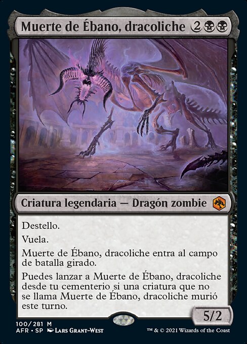Muerte de Ébano, dracoliche