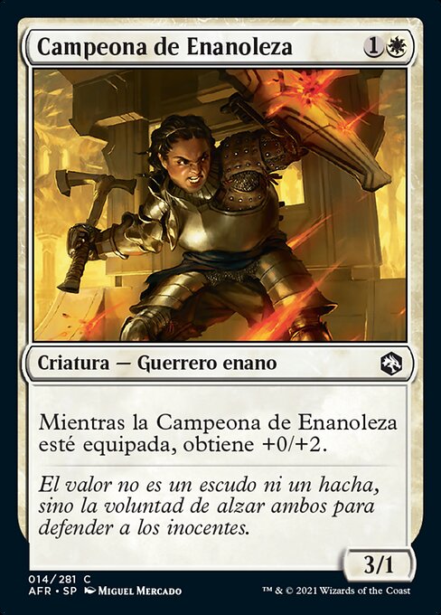 Campeona de Enanoleza