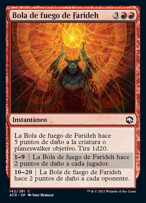 Bola de fuego de Farideh