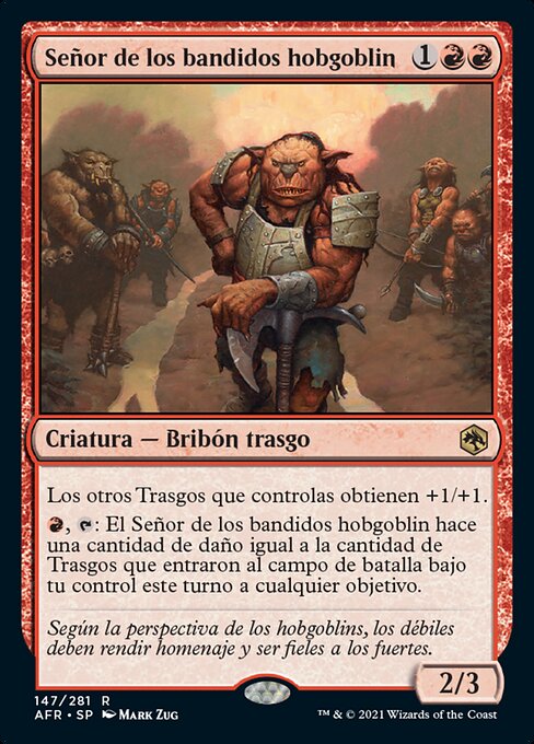 Señor de los bandidos hobgoblin