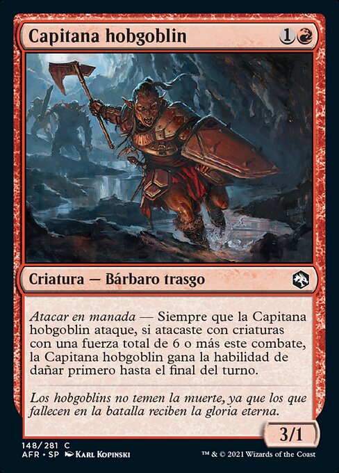 Capitana hobgoblin