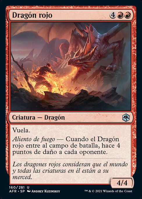 Dragón rojo