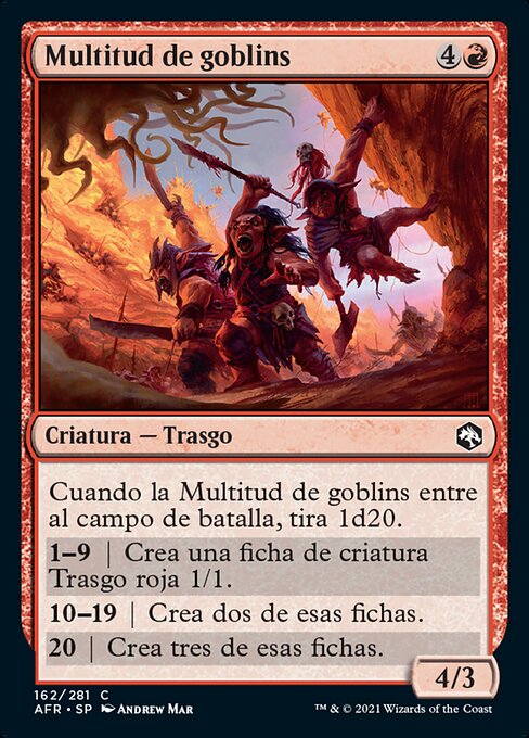 Multitud de goblins